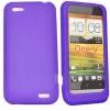 Silicone Case for HTC One V Purple (OEM)